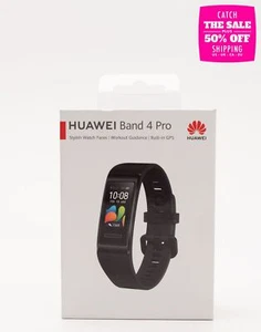 RRP €115 HUAWEI BAND 4 PRO Smartwatch Heart Rate Monitor Water Resistant 50M - Photo 1 sur 11