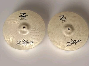 ⚡Zildjian Z Custom 14" Hi-Hat Cymbal Pair Traditional Finished⚡ - Picture 1 of 8