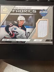 kent johnson 2022 nhl global series fabrics - Picture 1 of 2