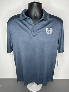 Colosseum Men's Utah State Aggies Charcoal Blue Polo Size Small - Picture 1 of 4