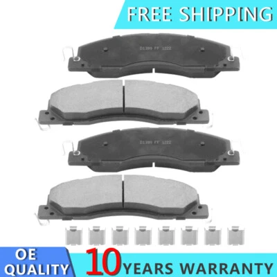 Front Ceramic Brake Pads Kit for 2012 Dodge Ram 1500 2009-2016 Ram 3500 2500 - Image 1 of 4