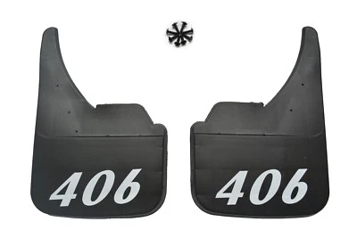 Universal Car Front Rear To Fit Peugeot Model 406 DTurbo Mud Flaps Guard New Foto 1 de 2