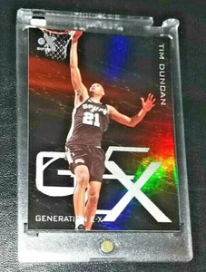 TIM DUNCAN 1999-00 SKYBOX E-X Generation E-X Insert SPURS HOF - Picture 1 of 5