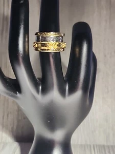Isreal Sterling .925 Our Father Ring Size 6 - Picture 1 of 4