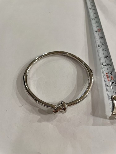 Bracciale Vintage Kate Spade New York Nodo Argento Cerniera