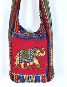 Tote Bag Sling Shoulder Cross Body Yaam Gypsy Handbag Bohemian Unisex TB P64 - Picture 1 of 5