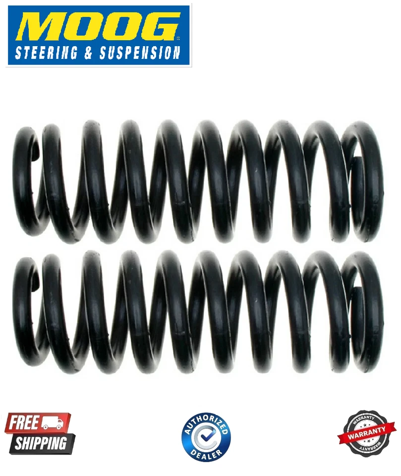 Front Constant Rate 595 Coil Spring Set Moog For Toyota 4Runner FJ Cruiser - Image 1 of 1