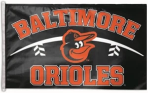 MLB BALTIMORE ORIOLES 3`X5` Heavy Duty FLAG - Picture 1 of 1
