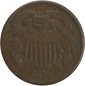 1864 Rotated Die Two Cent Piece - Looks G - Picture 1 of 3