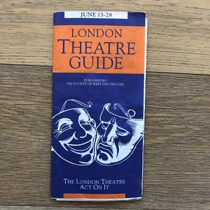 London Theatre Guide June 1992 West End Listings and Show Previews - Picture 1 of 5