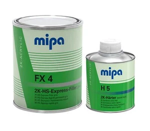 Set 1,25 L Mipa 2K-HS-Express-Filler FX4 - Penna stilografica ad asciugatura rapida 2K-HS 4:1 i - Foto 1 di 7