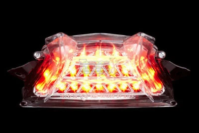 18 2017 16 09-2013 FIT BMW S1000RR Sport/HP4 Luz trasera LED transparente integrada Foto 1 de 4