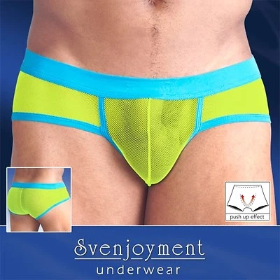 SVENJOYMENT UNDERWEAR 1317497 710 Swell Mini Hipster Pants Elastisch Transparent Hautgenau Grün in M