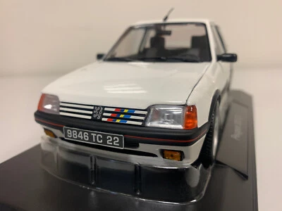 Norev Peugeot 205 GTi 1.9 1989 Blanc  1/18 184842 0424 10 - Photo 1/4