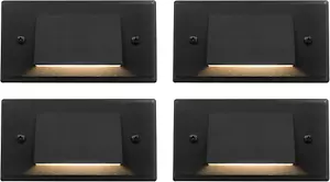Low Voltage LED Landscape Step Lights, 12V 3W Outdoor Riser Light, Deck Lights f - Picture 1 of 8