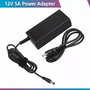 Power Supply Adapter 5.5x2.5mm Plug for LED Strip Light DVR NVR Security Cameras - Picture 1 of 9