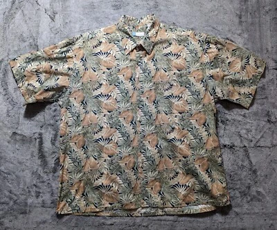 Half Moon Bay Short Sleeve Button Up Hawaiian Shirt Men's Size XXL - Image 1 of 4