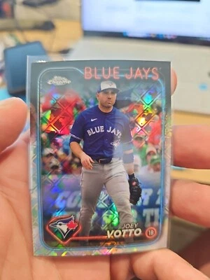 2024 Topps Chrome Logofractor Edition - #171 Joey Votto RF - Image 1 of 2