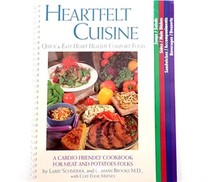HEARTFELT CUISINE Quick and Easy Heart Healthy Comfort Food by Schneider, Brooks - Picture 1 of 6
