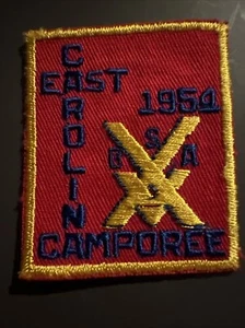 East Carolina Camporee 1954 Patch Boy Scouts BSA RARE - Picture 1 of 4