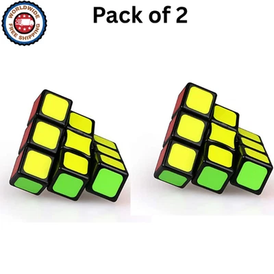 Qiyi 1x3x3 Stickerless Non-Magnetic 133 SpeedCube (Confezione da 2) - Immagine 1 di 4