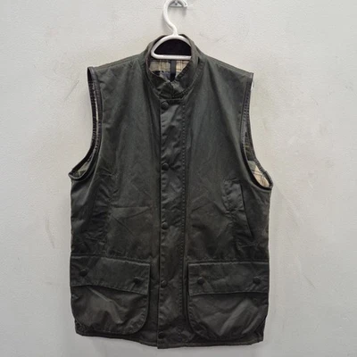 Chaleco Chaleco Barbour Westmorland Deportivo Cera Impermeable Caza Campo Mediano Foto 1 de 4