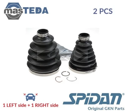25414 CV JOINT BOOT KIT PAIR SPIDAN 2PCS FOR LAND ROVER FREELANDER 2 - Image 1 of 4