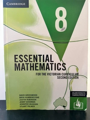 Cambridge Essential Mathematics 8 For The Victorian Curriculum Second Edition - Image 1 of 2