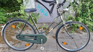 Gazelle Damen Oldtimer Hollandrad, 28", Rh: 56, Dunkelgrün, Fahrrad, Unikat. - Bild 1 von 23