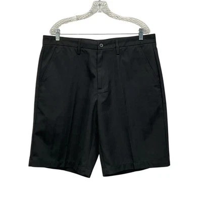 Ashworth Golf Shorts Men's Size 36 Black Athleisure Flat Front Sporty Travel - Image 1 of 4
