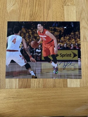 Фотография Тайлера Энниса с АВТОГРАФОМ 11 на 14 СИРАКУЗСКИЙ УНИВЕРСИТЕТ SU СЕРТИФИКАТ ПОДЛИННОСТИ - Изображение 1 из 2