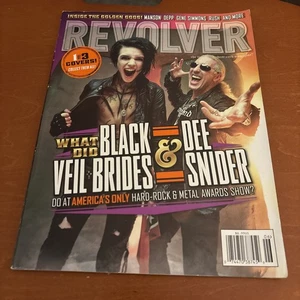 Revolver Mai Juni 2012 Black Veil Brides RAR - Bild 1 von 6