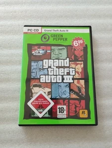 Grand Theft Auto III GTA 3 PC CD Computer Spiel Deutsch Green Pepper Edition - Bild 1 von 3