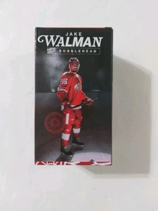 Detroit Red Wings Eishockey Jake Walman #96 Bobblehead NEU Neu im Karton - Bild 1 von 3