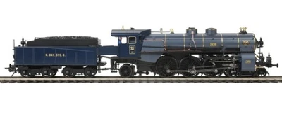 MTH HO bay.S3/6  Dampflokomotive .stahlblau - Bild 1 von 3