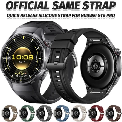 Correa De Silicona Para Huawei Smart Watch GT6 Pro 46mm Banda Accesorios - Imagen 1 de 4