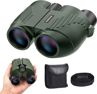 20X25 Compact Binoculars for Adults and Kids,Large Eyepiece Waterproof Green  - Image 1 of 4