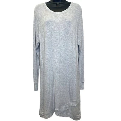 Active Life Mujer XL Sudadera Vestido Gris Jaspeado Gran Tamaño Suave Precio de venta sugerido por el fabricante 89 USD Nuevo con etiquetas Foto 1 de 4