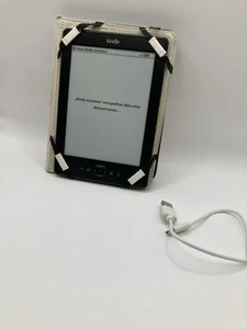 Amazon Kindle 4. Generation D01100 E Book Reader Schwarz 6 Zoll - Bild 1 von 2