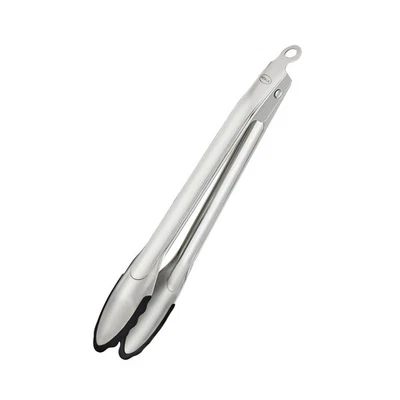 Rosle 9.1-Inch Stainless Steel & Silicone Locking Tongs - Image 1 of 4
