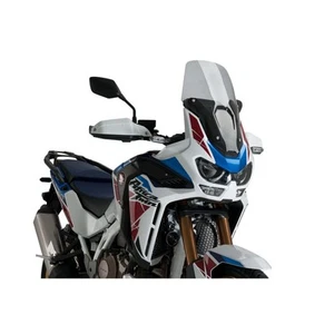 PUIG CUPOLINO TOURING PER HONDA CRF1100L AFRICA TWIN 24-25 FUME CHIARO - Foto 1 di 1