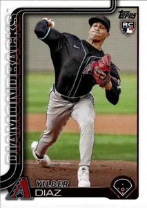 2025 Topps #104 Yilber Diaz RC - Diamondbacks - Picture 1 of 2