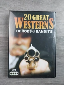 Western DVD 20 Great Westerns: Heroes and Bandits 4 DVD Set 1930s - 1970s Movies - Bild 1 von 3