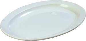 Kingline Plastic Oval Platter Oval Tray for Home and Restaurant, Melamine, 13... - Picture 1 of 8