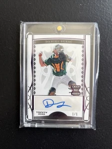 2022 Leaf Trinity Baseball Daniel Susac #BA-DS1 RC Auto 1/1 - Picture 1 of 4