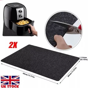 Heat Resistant Mat for Air Fryer Countertop Protector Kitchen Felt Slide Mat - Picture 1 of 17