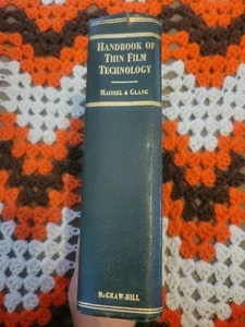 Handbook of Thin Film Technology by Leon I. Maissel; R. Glang - Picture 1 of 7