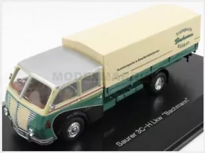 SCHUCO 09007 Saurer - 3CH Lkw Trailers de la Inclinación Transport Bachmann - Imagen 1 de 2