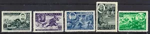 B&D: 1944 Rusia Scott 947-951 Heroes MNH - Imagen 1 de 2