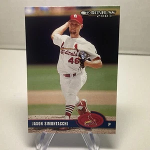 2003 Donruss #400 Jason Simontacchi MLB St. Louis Cardinals - Picture 1 of 2